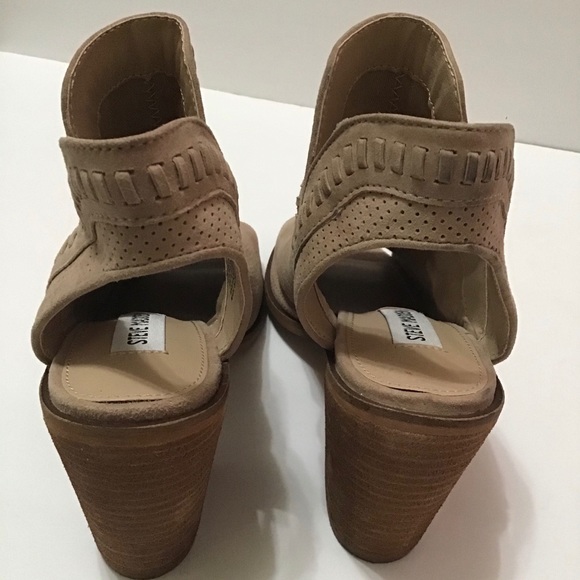 💙 STEVE MADDEN  Suede  Block Heel - Picture 9 of 12